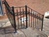 ALUMINUM Railing with Rings and Finials