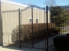 Iron gates and fence DG-FT40 with rings