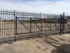 Ameristar 8' Steel Fence and Cantilever Gate