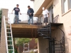 Custom Wrought Iron Railings, Forging Spiral Staircase, with Scrolls, West,Bloomfield
