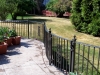 Wrought Iron Railings with Volutes and Scrolls, Rochester Hills