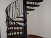 Custom Wrought Iron Railings, Forging Spiral Staircase, West Bloomfield