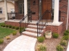 Wrought Iron Railings, with Volute and Rings, Birmingham