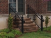 Heavy Duty Iron Railings with Volutes and scrolls. Bham