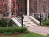Wrought Iron Railings with Volutes, Rings and Scrolls, Birmingham