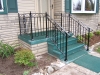 Wrought Iron Railing with Volute and Scrolls,Troy